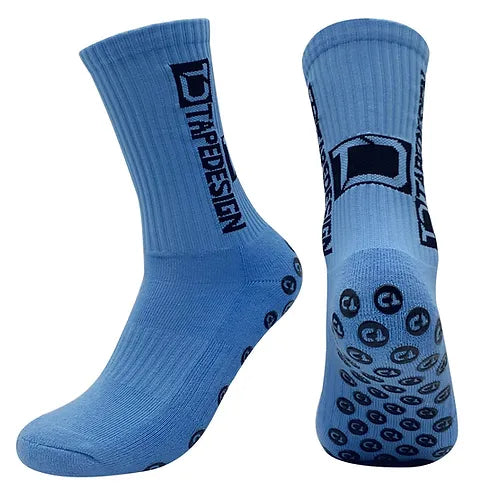 TapeDesign Grip Socks - Blue