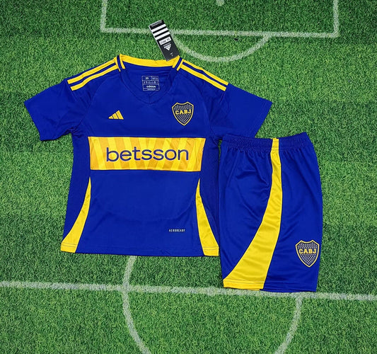 Boca juniors 24/25 Kids Kit (Includes Shorts)