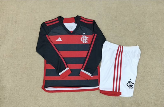 Flamengo 24/25 Kids Kit (Includes Shorts)