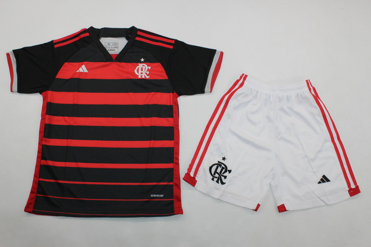 Flamengo 24/25 Kids Kit (Includes Shorts)