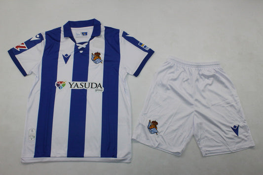 Sociedad Home 24/25 Kids Kit (Includes Shorts)