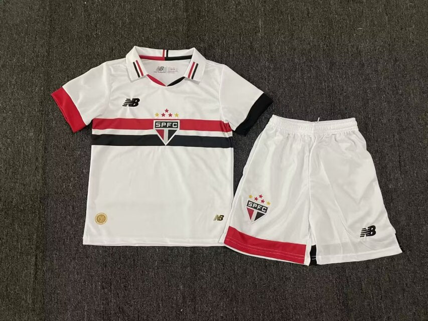 Sao Paulo Home 24/25 Kids Kit (Includes Shorts)