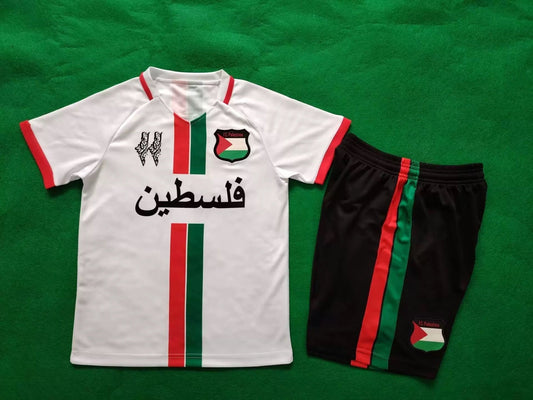 Palestine Home 24/25 Kids Kit (Includes Shorts)