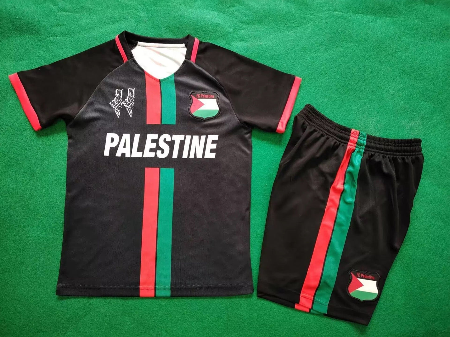 Palestine Home 24/25 Kids Kit (Includes Shorts)