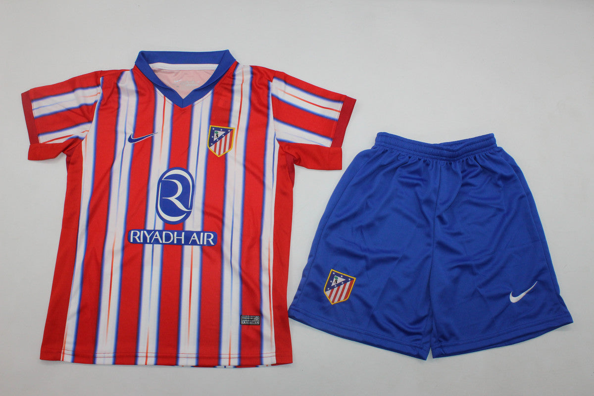 A. Madrid Home 24/25 Kids Kit (Includes Shorts)