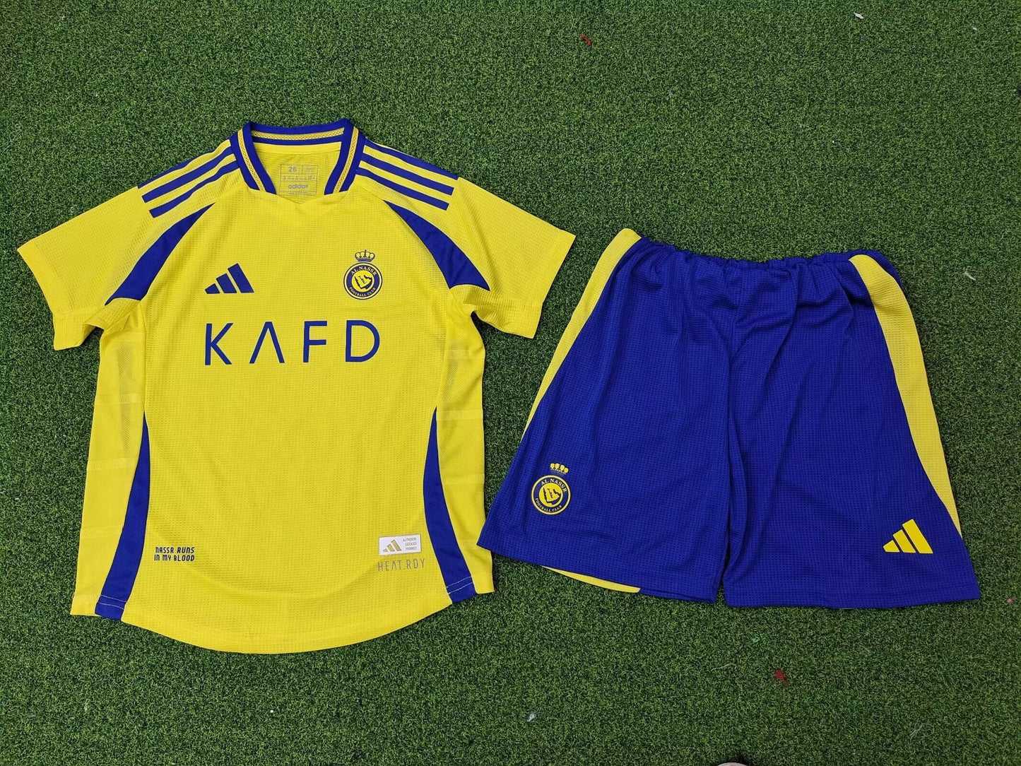 Al-Nassr Home 24/25 Kids Kit (Includes Shorts)