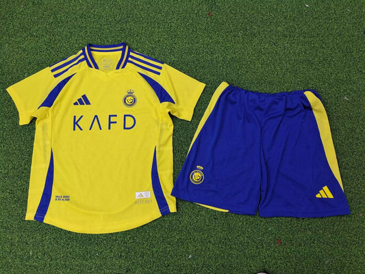 Al-Nassr 24/25 Kids Kit (Includes Shorts)