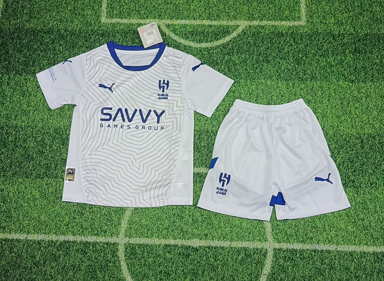 Al-Hilal 24/25 Home Kids Kit (Includes Shorts)