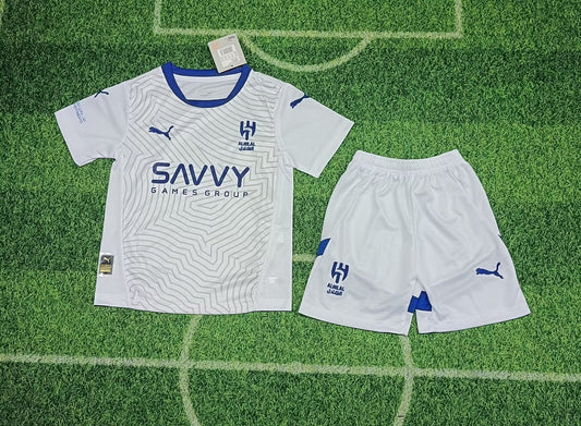 Al-Hilal 24/25 Kids Kit (Includes Shorts)