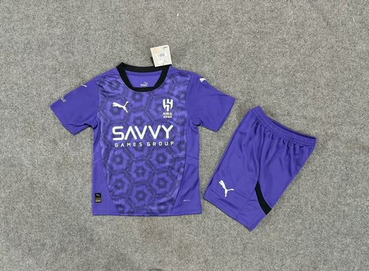 Al-Hilal 24/25 Kids Kit (Includes Shorts)