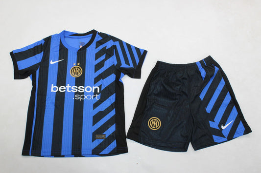 Inter Milan 24/25 Kids Kit (Includes Shorts)