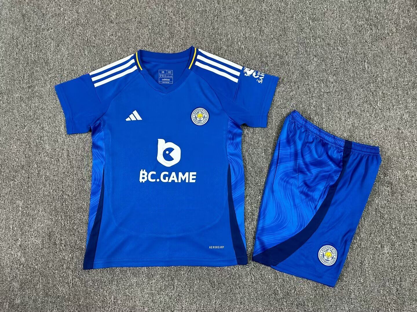 Leicester City 24/25 Kids Kit (Includes Shorts)