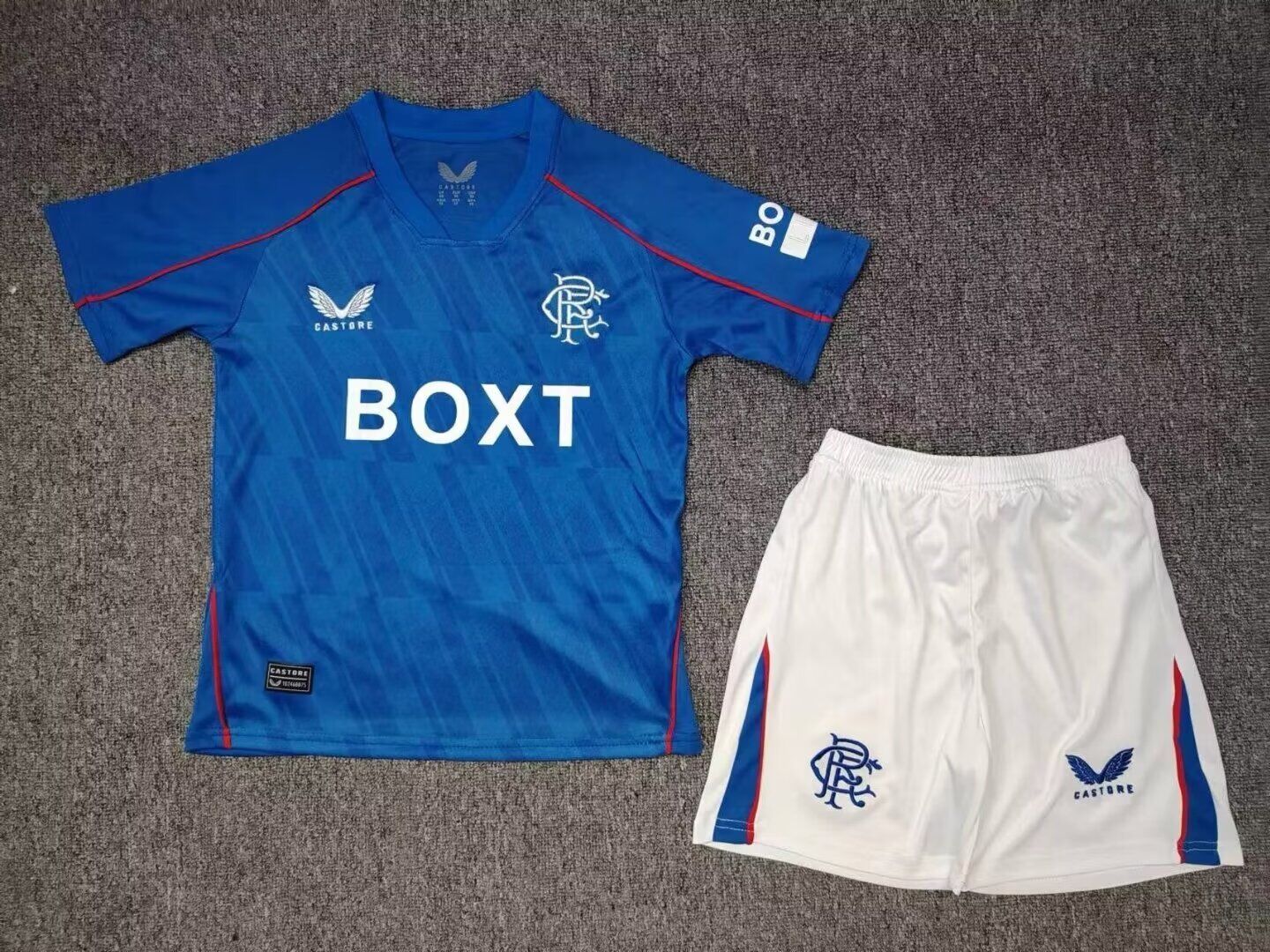 Rangers Home 24/25 Kids Kit (Includes Shorts)