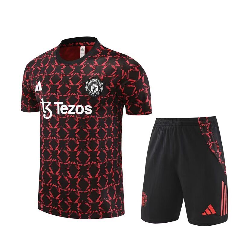 Man Utd. 24/25 Pre Match/Training Shorts Set 8