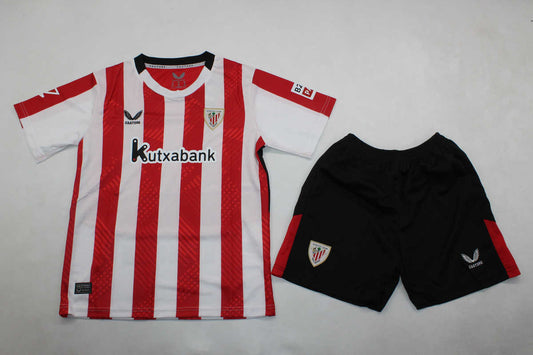 Athletic Bilbao 24/25 Kids Kit (Includes Shorts)