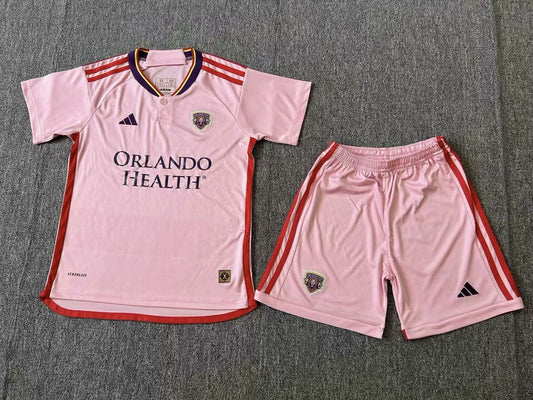 Orlando City Away 24/25 Kids Kit (Includes Shorts)