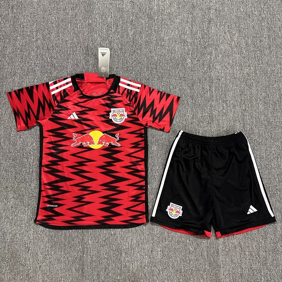 New York Red Bulls Home 24/25 Kids Kit (Includes Shorts)