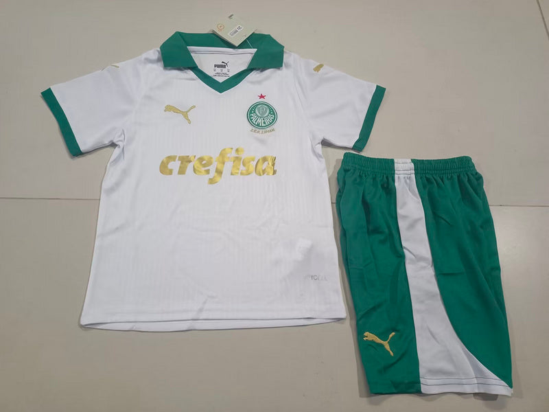 Palmeiras Away 24/25 Kids Kit (Includes Shorts)