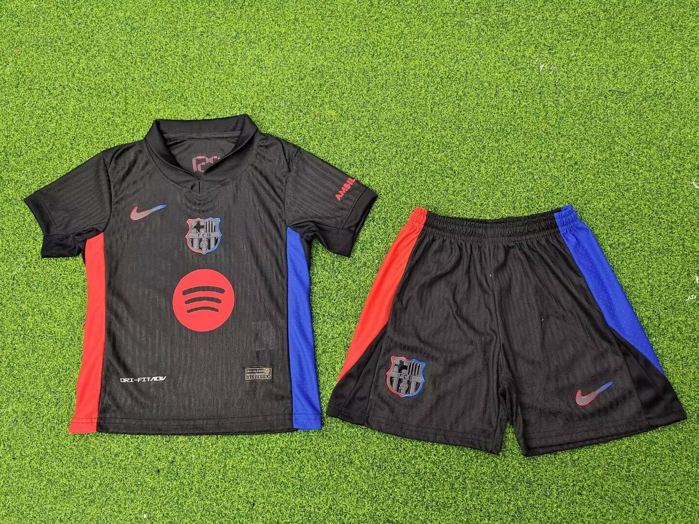 Barça Away 24/25 Kids Kit (Includes Shorts)