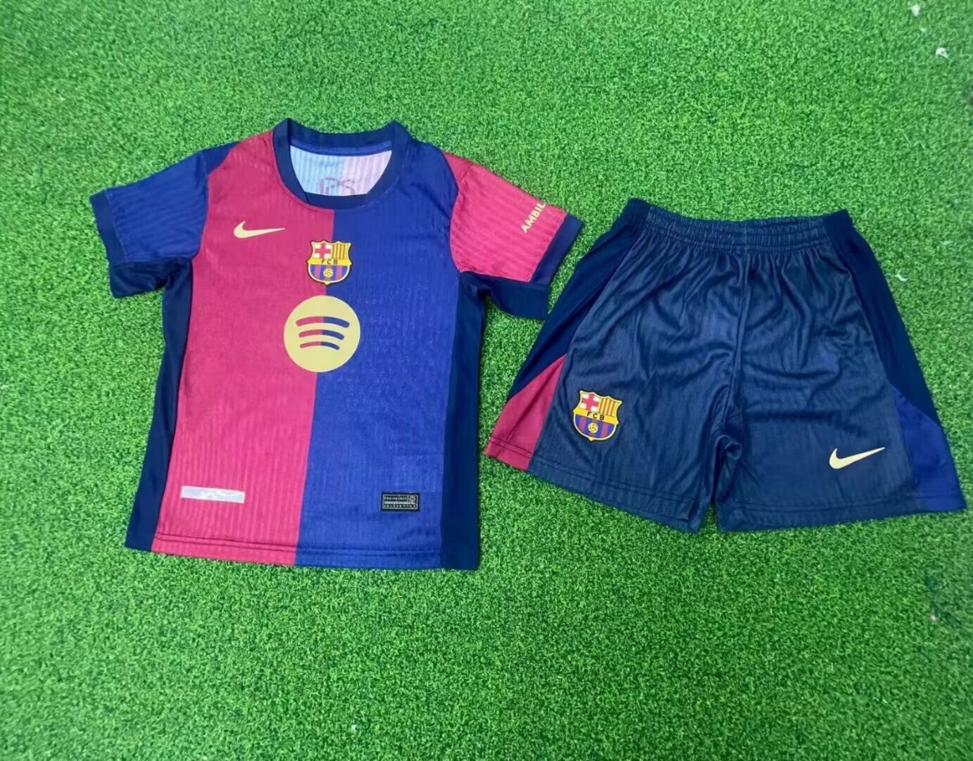 Barça Home 24/25 Kids Kit (Includes Shorts)