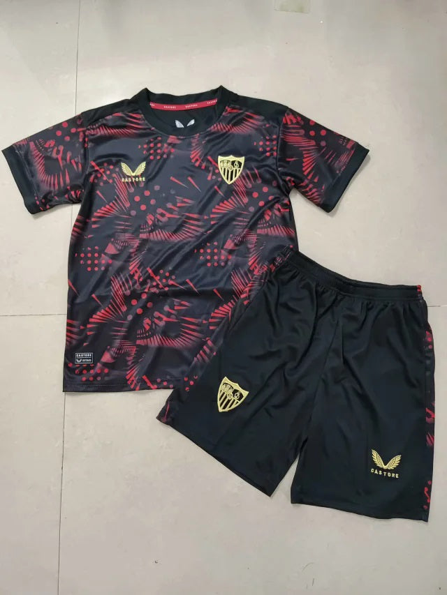 Sevilla 3rd 24/25 Kids Kit (Includes Shorts)