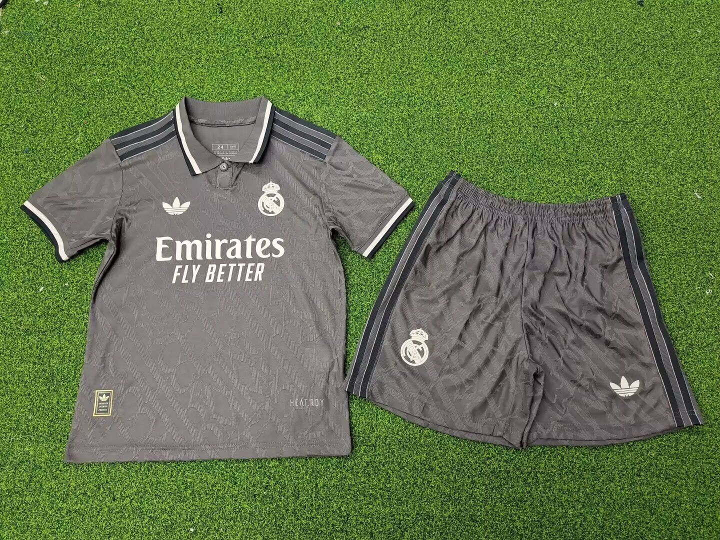 R. Madrid 3rd 24/25 Kids Kit (Includes Shorts)