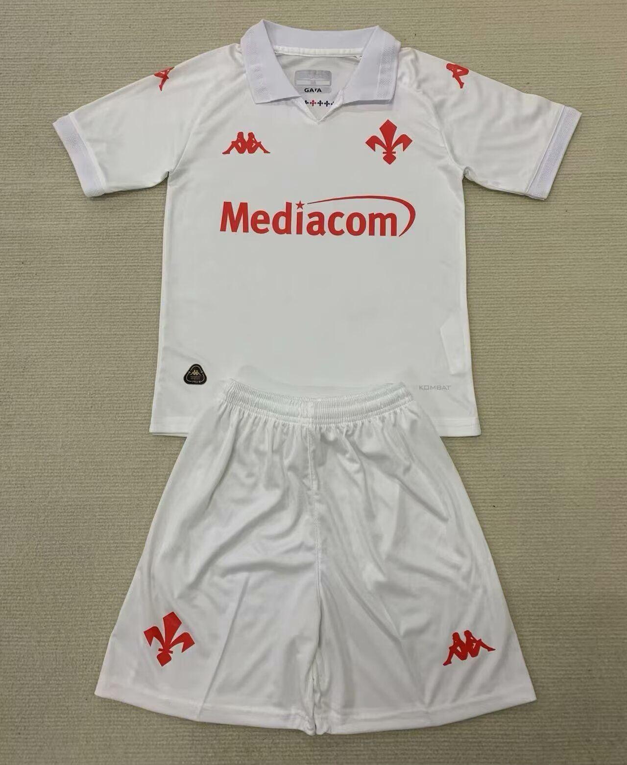 Fiorentina Away 24/25 Kids Kit (Includes Shorts)