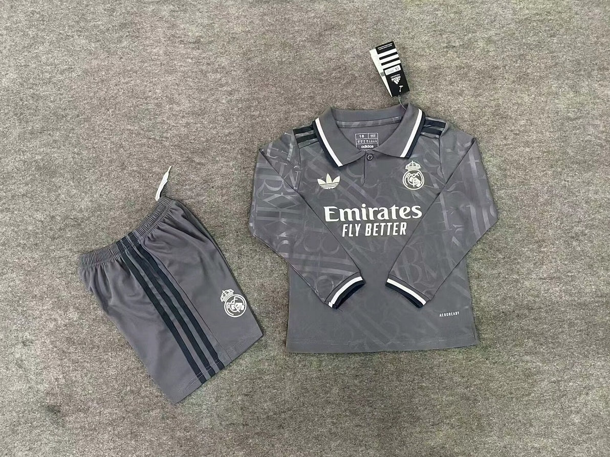 R. Madrid 3rd 24/25 Kids Kit (Includes Shorts)