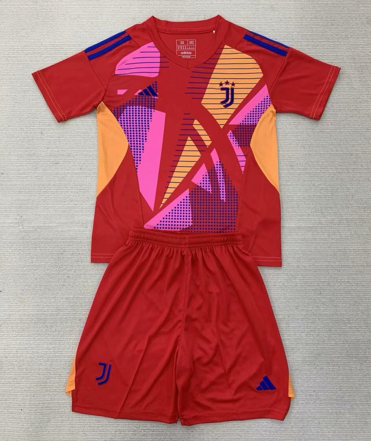 Juventu GK Red 24/25 Kids Kit (Includes Shorts)