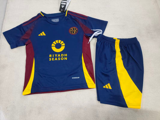 Roma 3rd 24/25 Kids Kit (Includes Shorts)