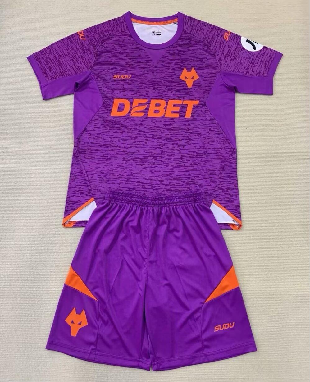 Wolves 3rd 24/25 Kids Kit (Includes Shorts)