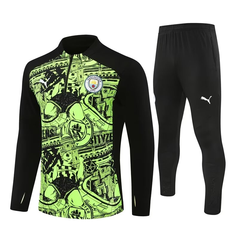 Man. City 24/25 Pre Match/Training Suit Set 7