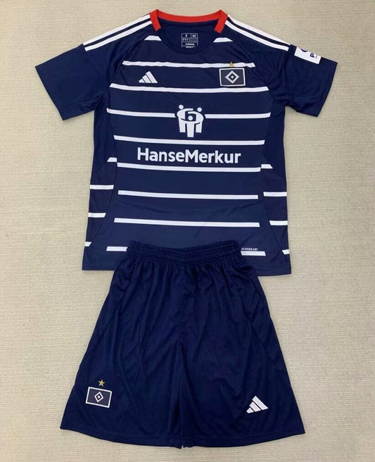 Hamburg SV Away 24/25 Kids Kit (Includes Shorts)