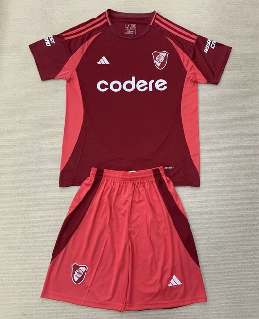 River Plate Away 24/25 Kids Kit (Includes Shorts)