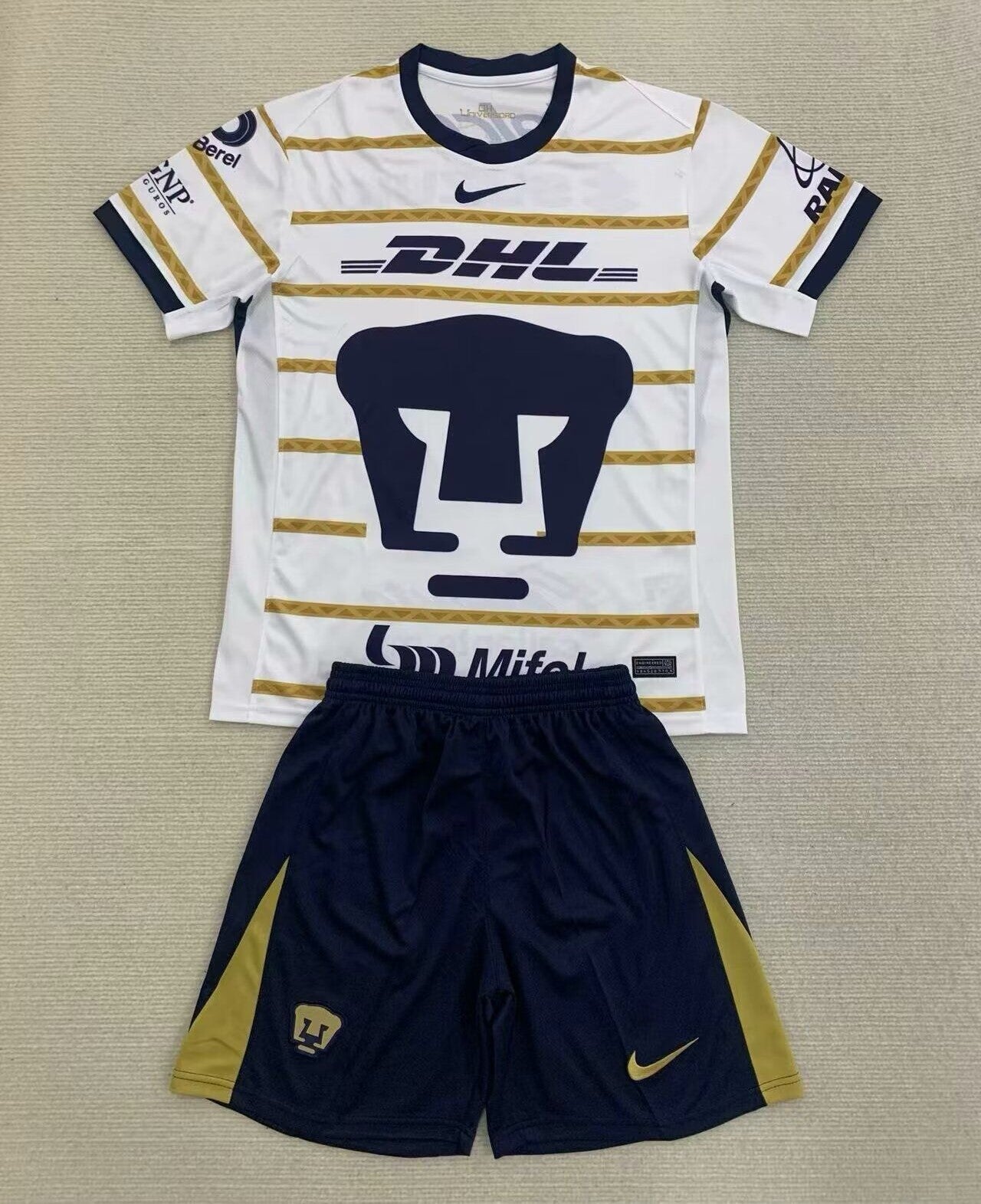 Pumas UNAM Home 24/25 Kids Kit (Includes Shorts)