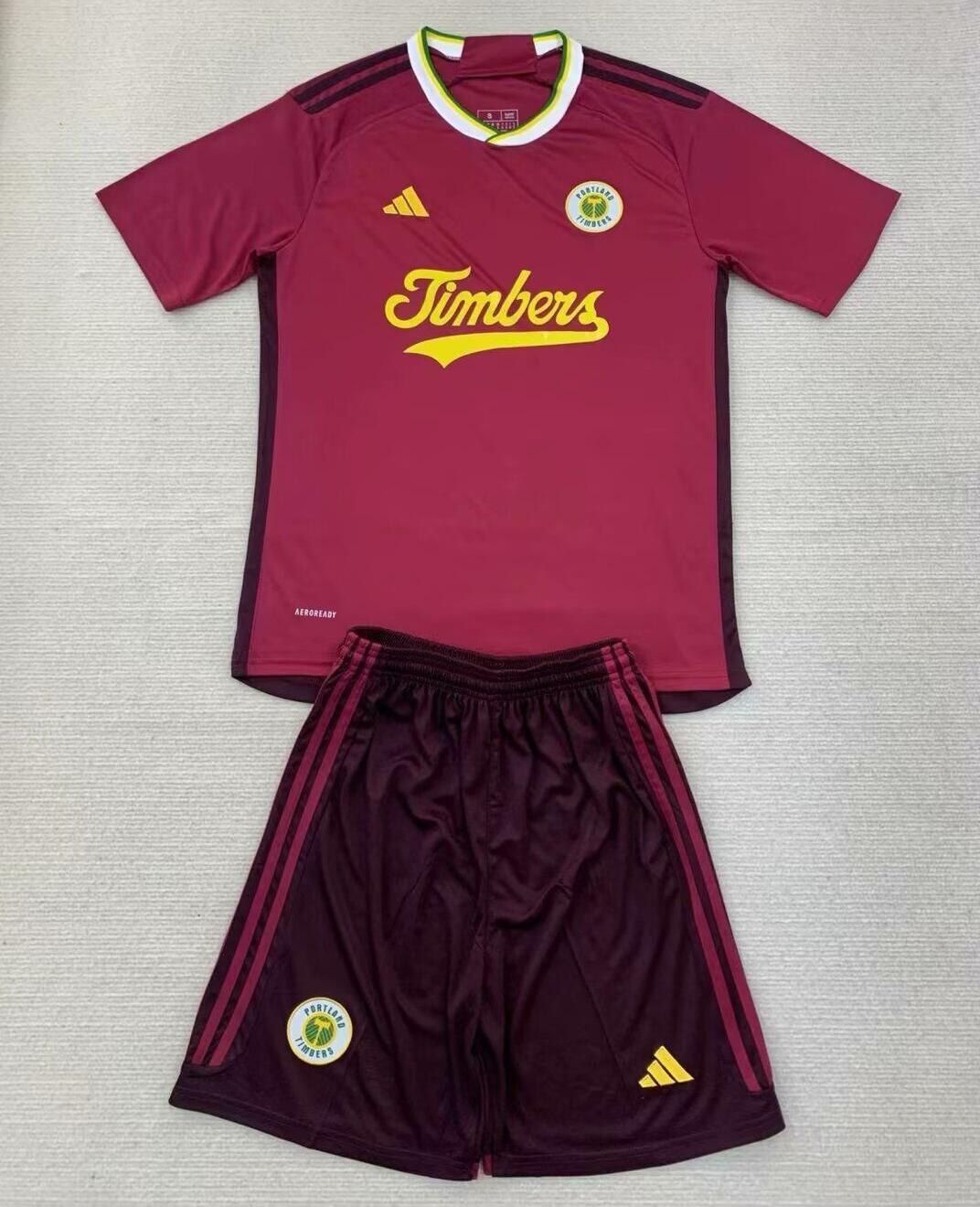 Portland Timbers 3rd 24/25 Kids Kit (Includes Shorts)