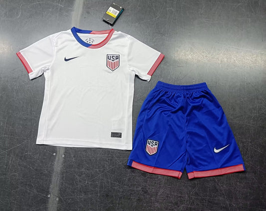 USA Home 24/25 Kids Kit (Includes Shorts)