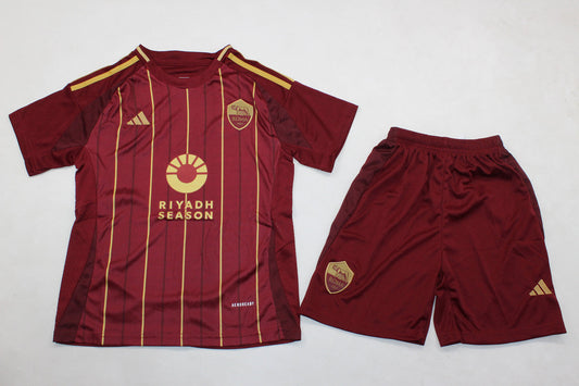 Roma Home 24/25 Kids Kit (Includes Shorts)