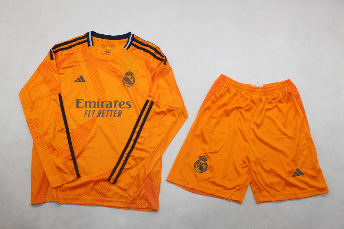 R. Madrid Away 24/25 Kids Kit (Includes Shorts)