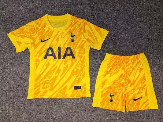 Tottenham Yellow 24/25 Kids Kit (Includes Shorts)