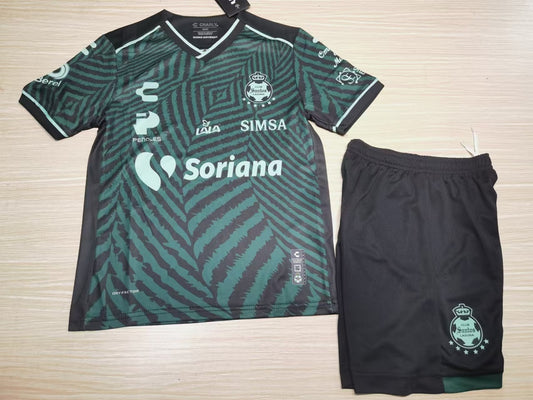 Santos Laguna Away 24/25 Kids Kit (Includes Shorts)