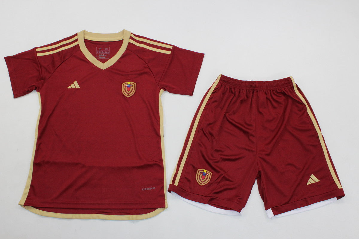 Venezuela Home 24/25 Kids Kit (Includes Shorts)