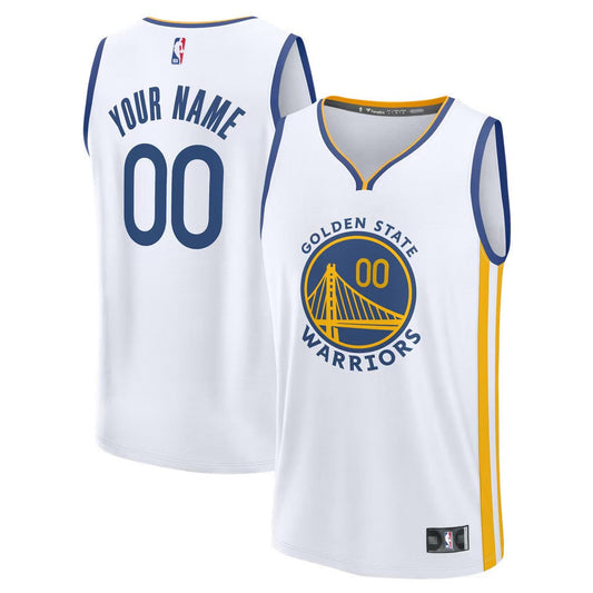 Golden State Warriors Jersey White 1