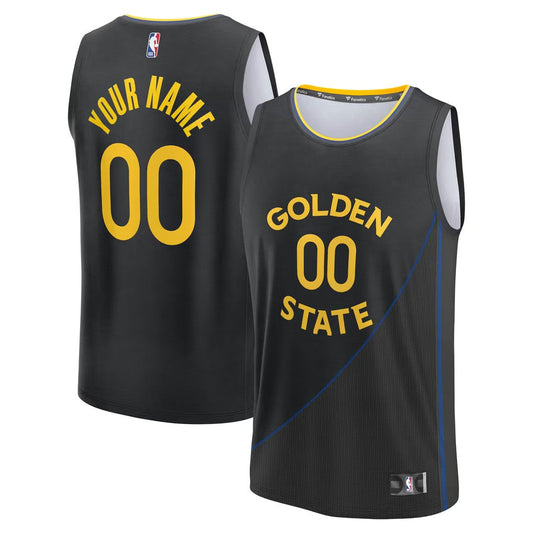 Golden State Warriors Jersey Black 1