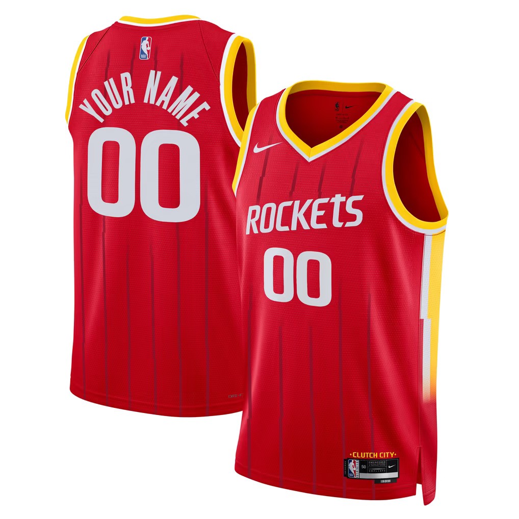 Houston Rockets Jersey Red 2