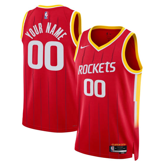 Houston Rockets Jersey Red 2