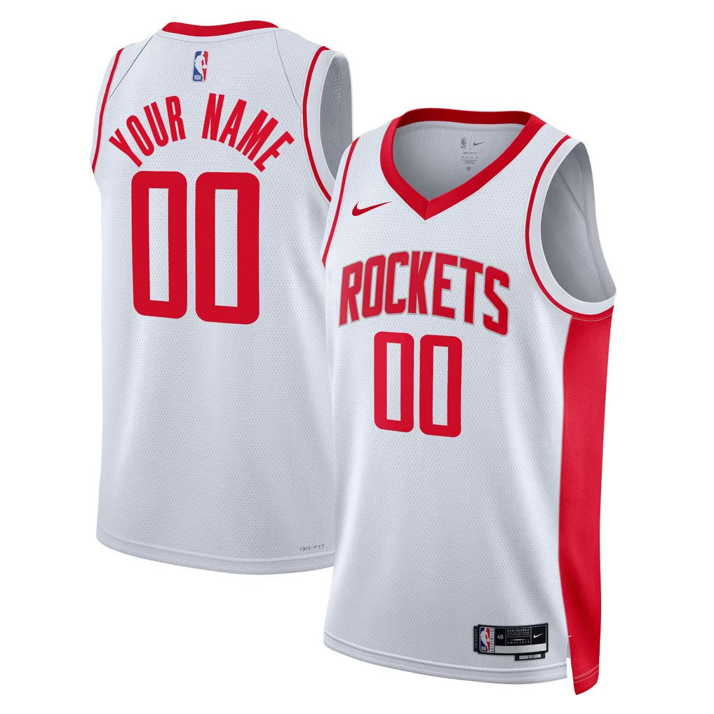 Houston Rockets Jersey White 1