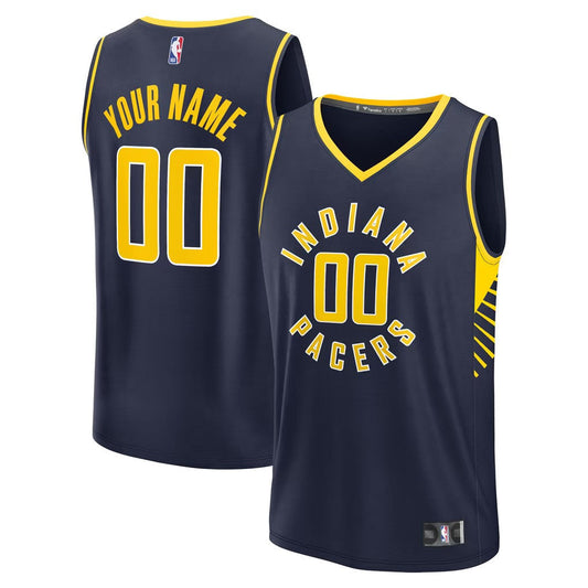 Indians Pacers Jersey Navy 1