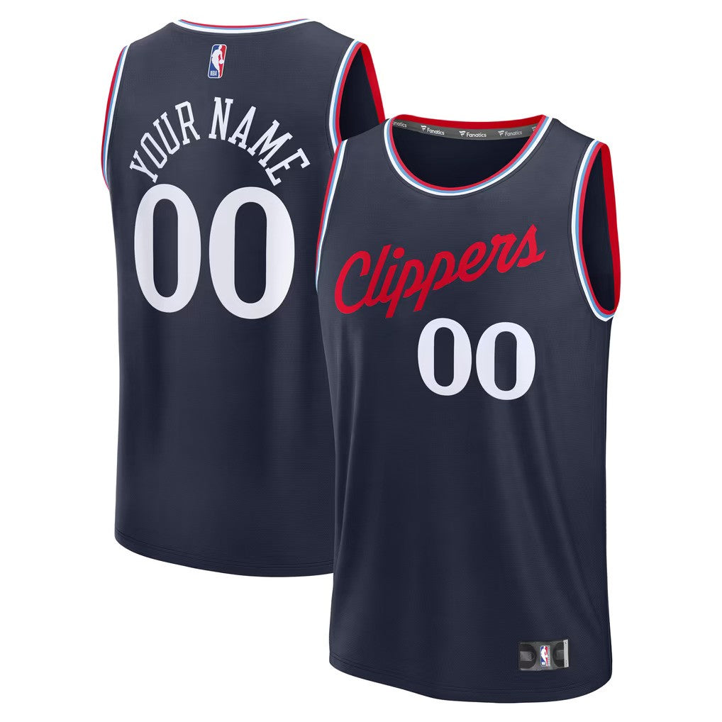 LA Clippers Jersey Navy 1