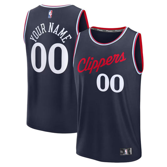 LA Clippers Jersey Navy 1